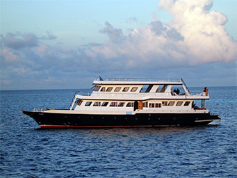 Malediwy - łódź Stingray